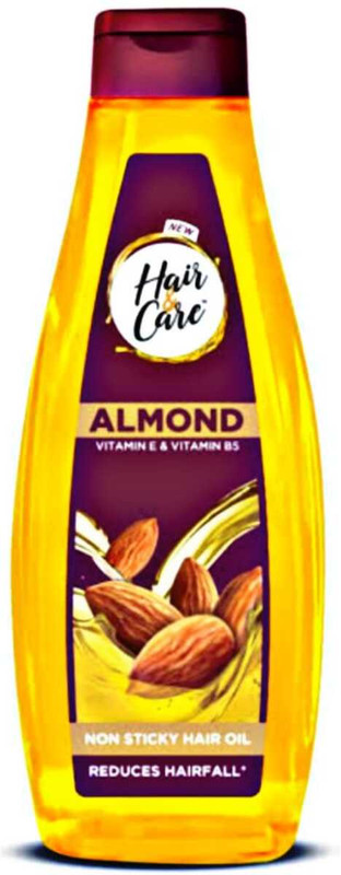 HAIR & CARE Almond Vitamin E & B5 Reduces Hair Fall Oil 500ml Hair Oil(500 ml)