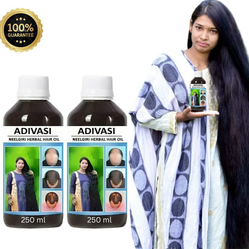 Adivasi Best Ayurvedic Hair oil -For Hair dryness Care , Frizz Control oil Hair Oil(500 ml)
