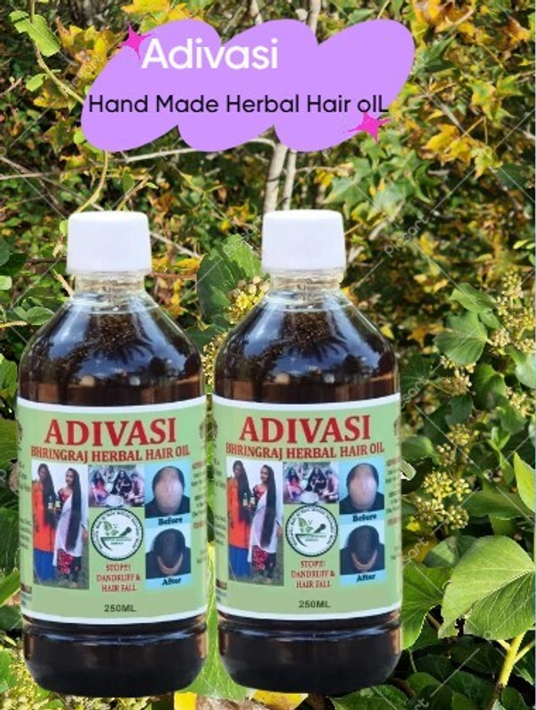 Adivasi Long Hair Guarented Medicine Herbals Mix  Hair Oil(500 ml)