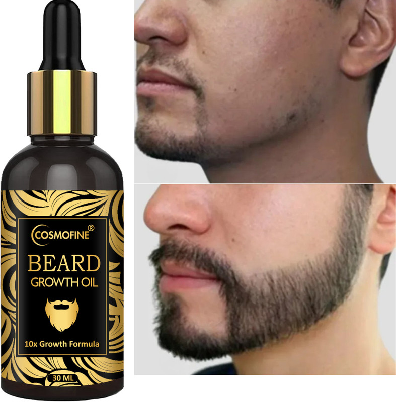 cosmofine Beard Growth Oil promote healthy and shiny beard growth Hair Oil(30 ml)