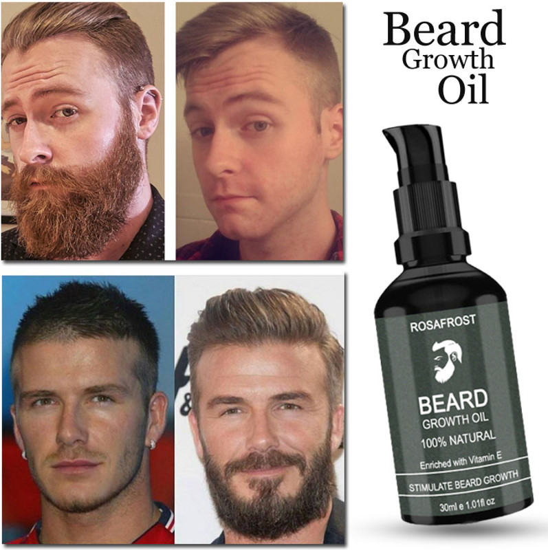 ROSAFROST BeardGro Oil In Serum Rosemary, Anagain & Aminexil Stronger And Thicker Beard Hair Oil(30 ml)