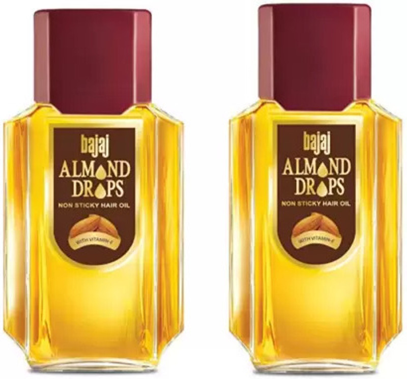 BAJAJ Almond Hair Oil 100 Ml Combo Hair Oil(200 ml)