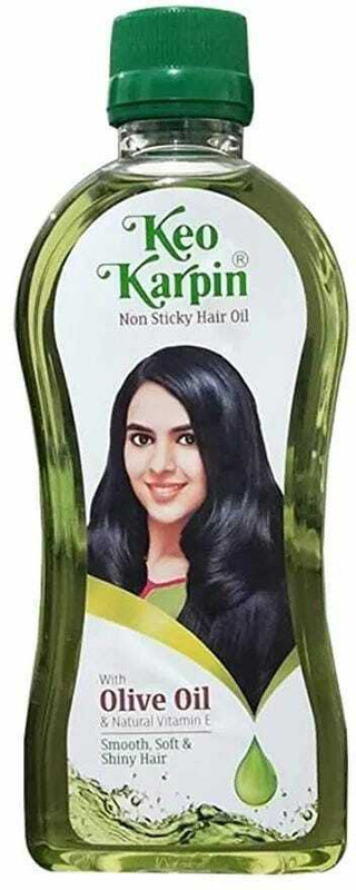 Keo Karpin sticky hair oil soft and smooth hair 500ml 1PCS  Hair Oil(499 ml)