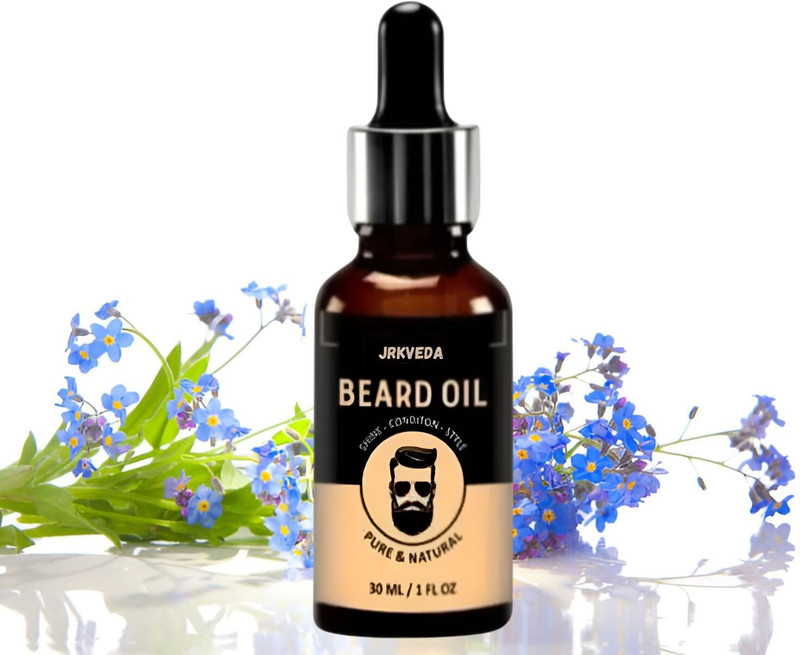 JRKVEDA Pro Beard Growth Oil With Herbal Blend Hair Oil(30 ml)