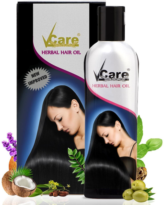 Vcare Herbal Hair Oil With 13+ herbal oils for Men and Women For All Types of Hair Hair Oil(100 ml)