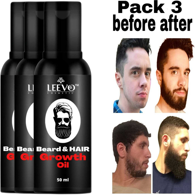 LEEVO Royal Beard Elixir – Premium Growth & Shine Formula Hair Oil(100 ml)