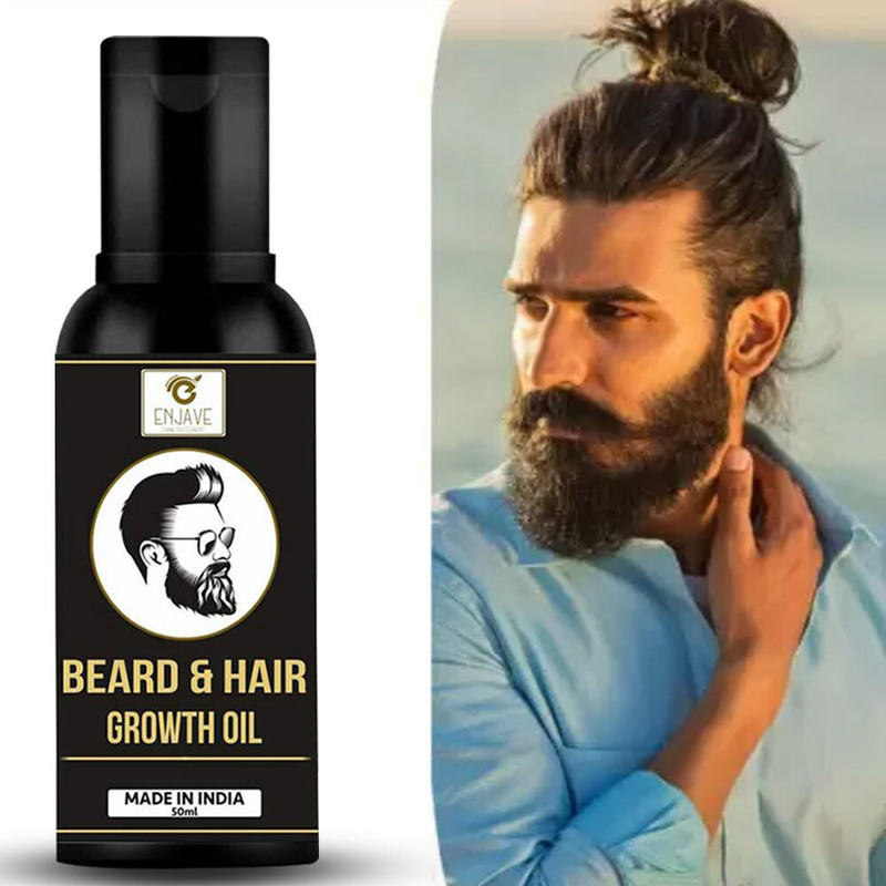 smartdrops Beard Growth Oil for Men With Almond, Jojoba & Argan Oil for Beard Growth Hair Oil(60 ml)