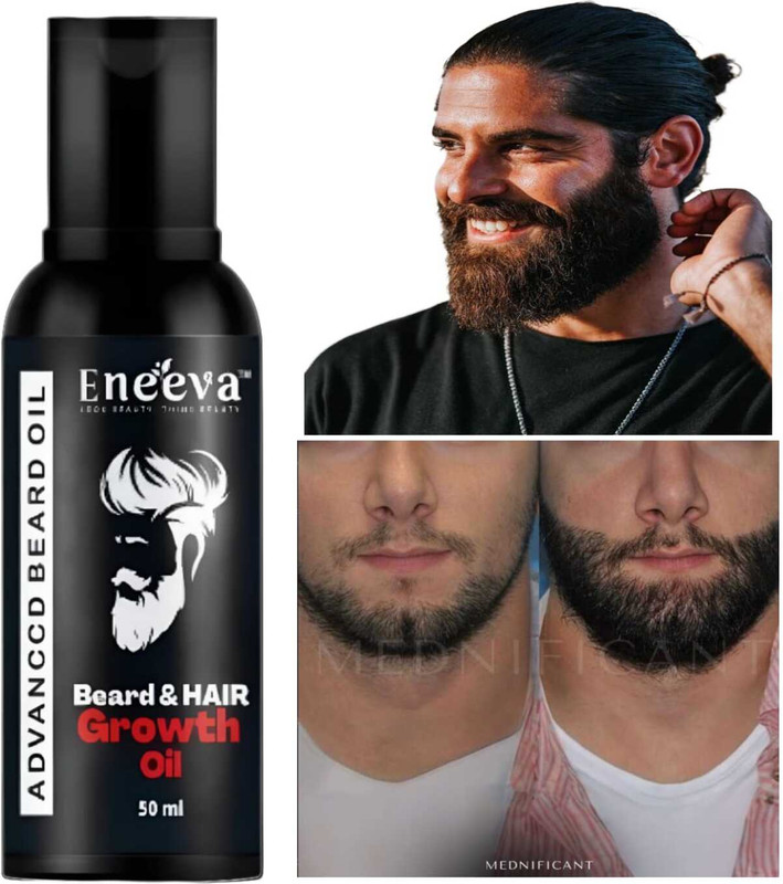 eneeva Power Beard Growth Oil for Rapid Beard Growth Hair Oil(60 ml)