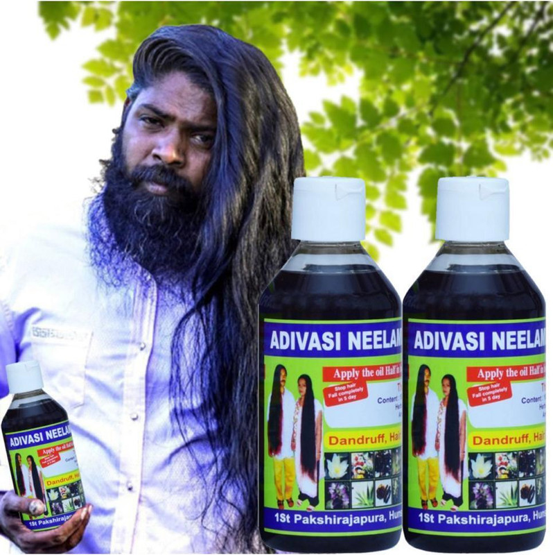 Adivasi Ayurvedic strong roots oil, privents hair fall good for hair growth 500ml Hair Oil(500 ml)
