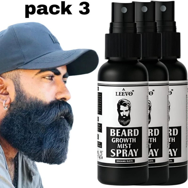LEEVO Frizz-Free & Healthy Beard Care Hair Oil(60 ml)