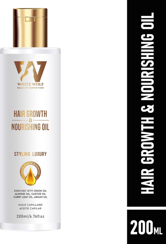 White Wolf Hair Growth & Nourishing Hair Oil(200 ml)