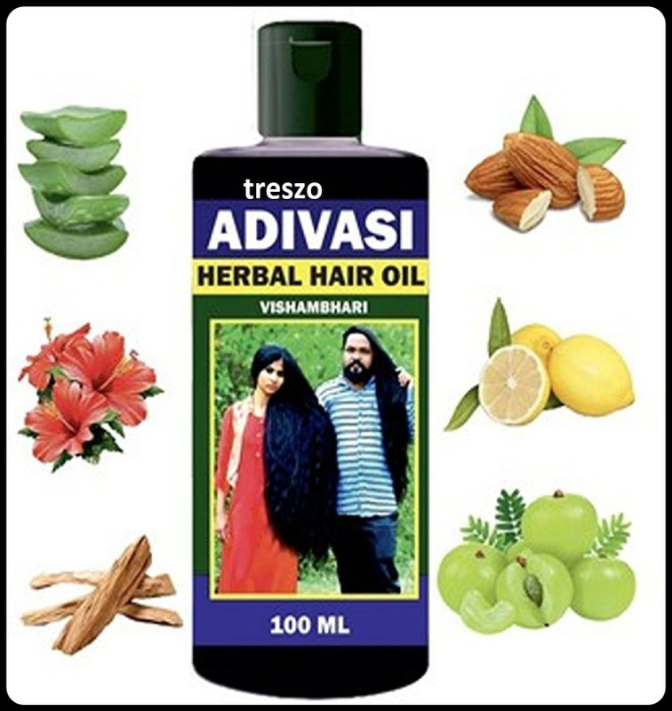 Adivasi Treszo Kasturi Herbal Oil for Hair Fall Control and Baldness Hair Oil 100ml_HO25 Hair Oil(100 ml)