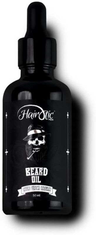 Hairotic MEN Beard Growth Oil – Argan-Enriched, Cooling Formula Hair Oil(50 ml)