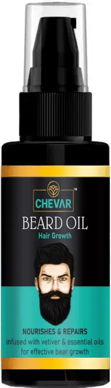 Chevar 100% Result Beard Growth Oil Enriched with Onion & Sandalwood oil Hair Oil(50 ml)