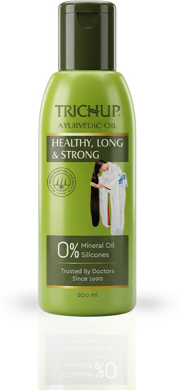 TRICHUP Healthy Long & Strong Oil 200 ml Hair Oil(200 ml)