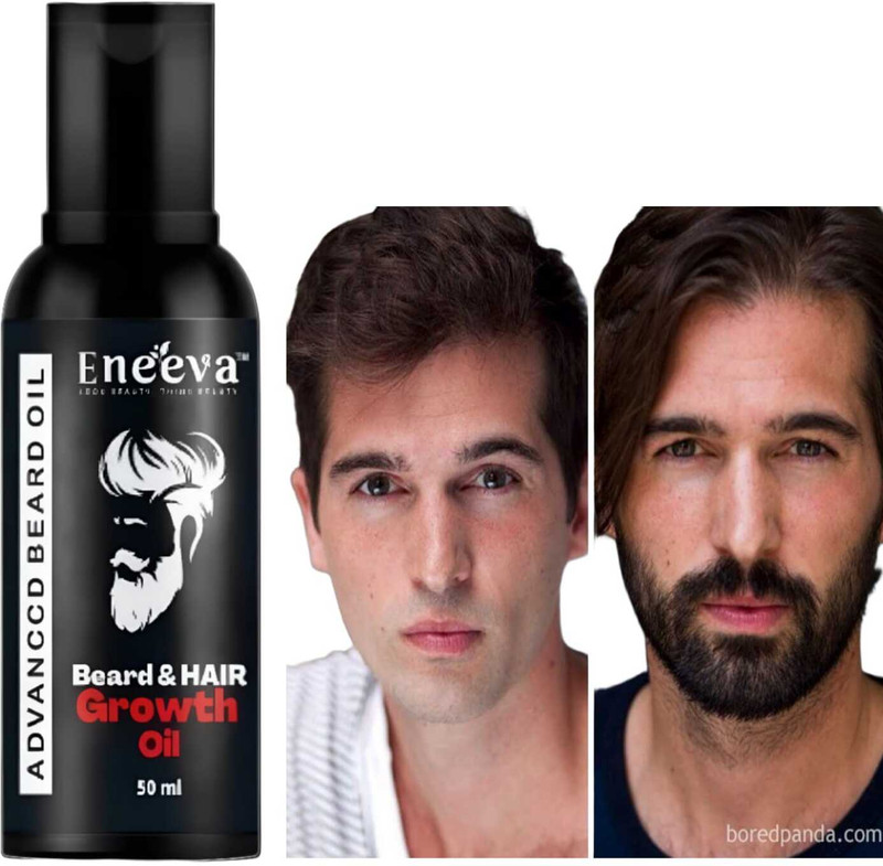 eneeva Premium Beard Growth Oil for Thick & Healthy Beard Hair Oil(60 ml)