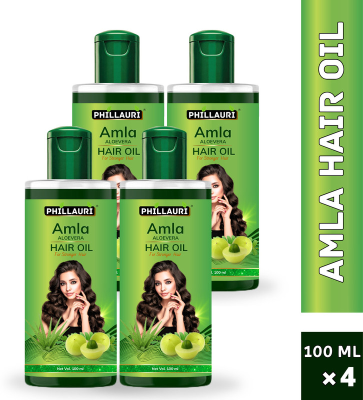 Phillauri Naturals Amla Gold Hair Oil, Amla & Aloevera Hair Oil(400 ml)