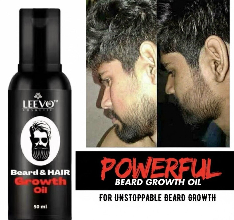 LEEVO beard oil for man tun Hair Oil(50 ml)