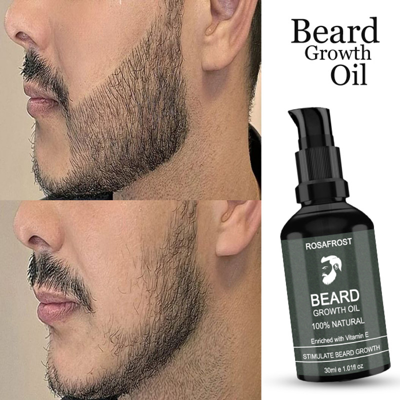 dr. alestia Beard Oil for Growing Beard Faster with Almond & Thyme, 100% Natural Hair Oil(30 ml)