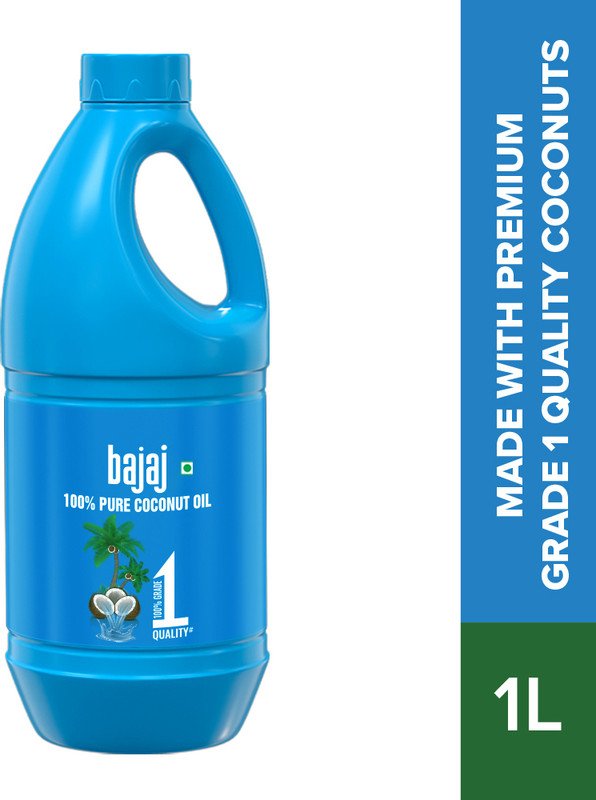 BAJAJ 100% Pure Coconut Oil 1 litre