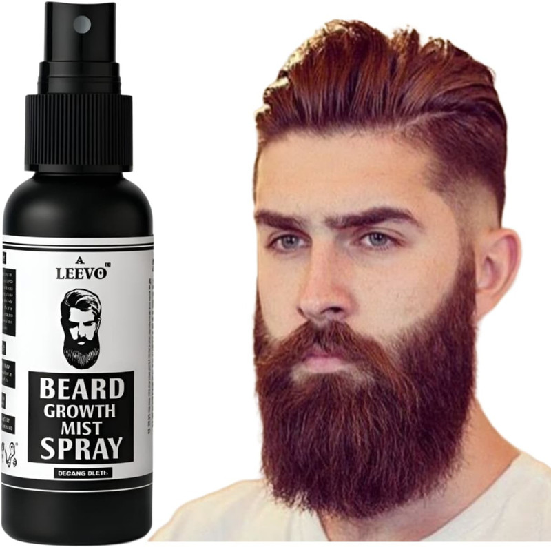 LEEVO Majestic Gold Infused Beard Oil for Soft, Smooth & Well-Groomed Beards Hair Oil(60 ml)