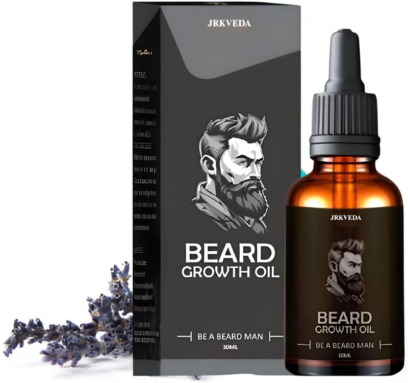 JRKVEDA Beard Oil For Soft Premium Texture Hair Oil(30 ml)