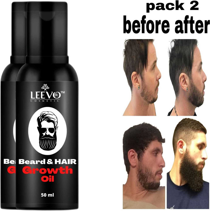LEEVO eard Boss Oil – Professional Grooming Solution Hair Oil(100 ml)