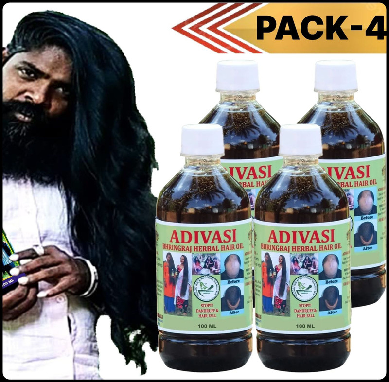 Adivasi Herbal Premium quality hair Oil for Hair Regrowth Hair Oil_HO230 Hair Oil(400 ml)