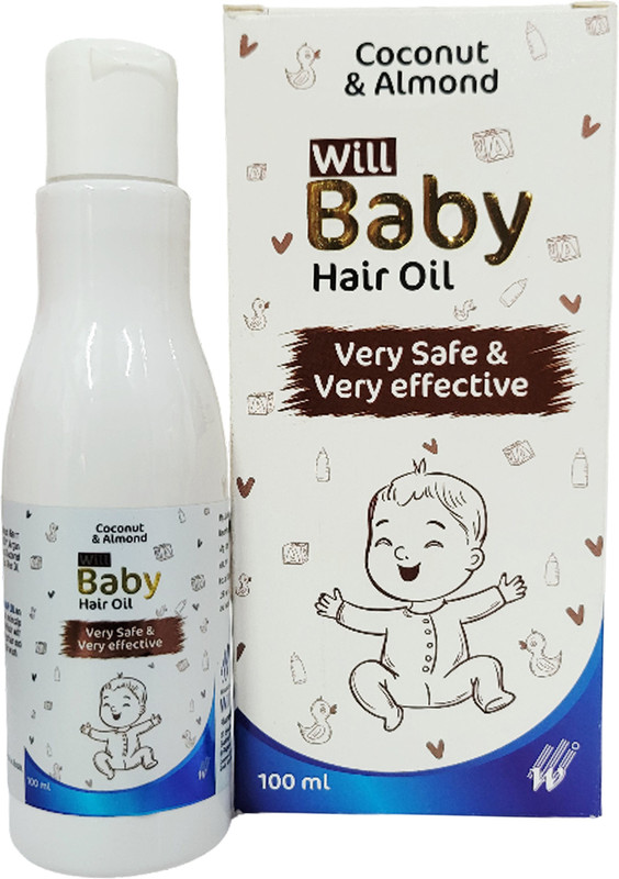 WILL Baby Nourishing Hair Oil - Promotes New Hair Growth Naturally Hair Oil(100 ml)