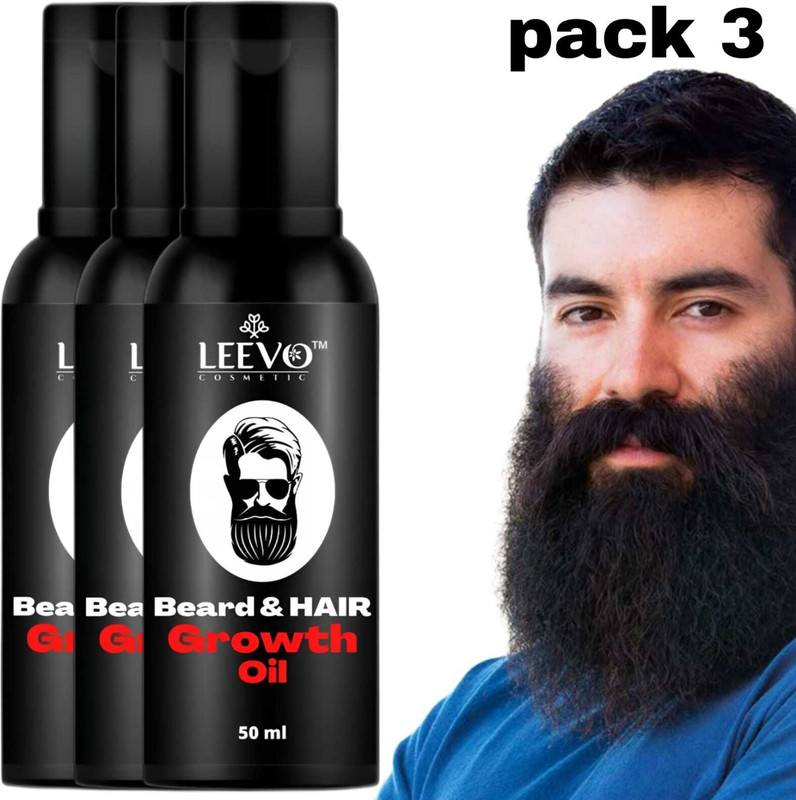 LEEVO Beard Oil – Deep Conditioning Herbal Blend Hair Oil(150 ml)