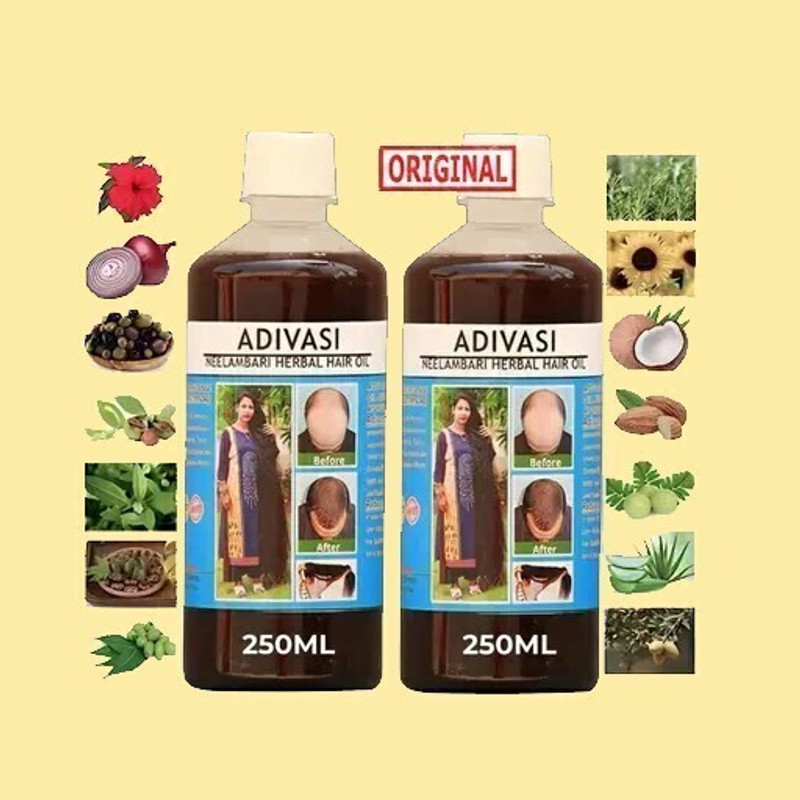 Adivasi Ayurvedic Privents Hair fall & Hair Growth Hair Oil (500 ml) HAIR FALL Hair Oil(500 ml)