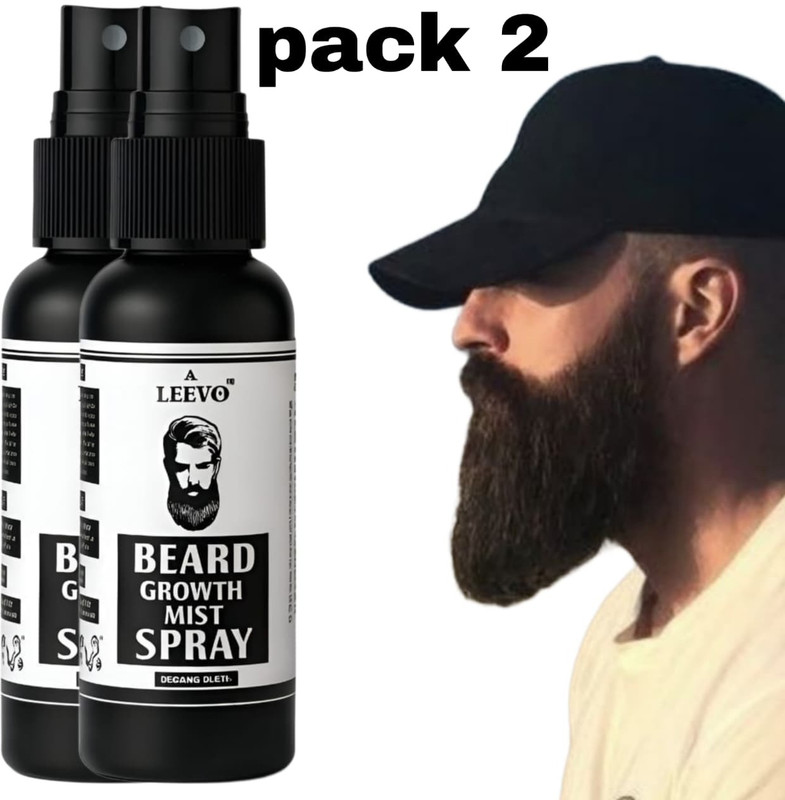 LEEVO Detangling & Refreshing Beard Care for All Beard Types Hair Oil(60 ml)