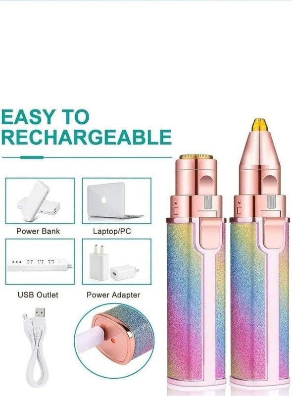 CHG Trimmer Makeup Painless Eye Brow Epilator Mini Shaver Razors Women Portable-X114, Men & Women