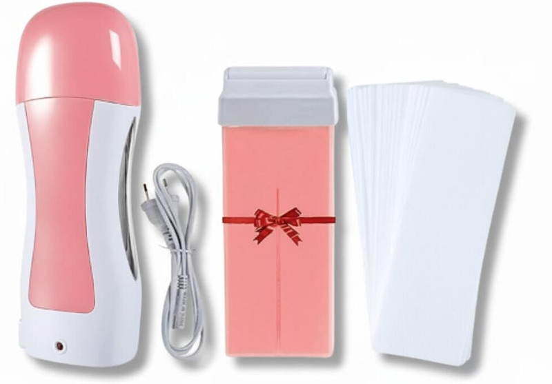 KRUJYAM Roll-On Wax Heater Kit for Women | Automatic Wax Warmer with Wax Cartridge Wax(150 g, Set of 3)