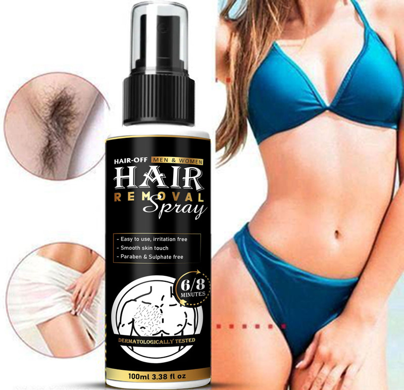 MANCODE Painless Hair Removal Spray Cream for Chest, Back, Legs & Under Arms Spray(200 ml)