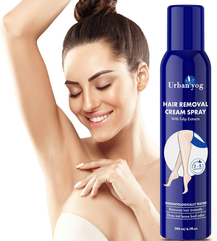 URBANYOG Hair Removal Cream for Women | Body Hair Removal Hands, Legs & Under Arms Spray(200 ml)