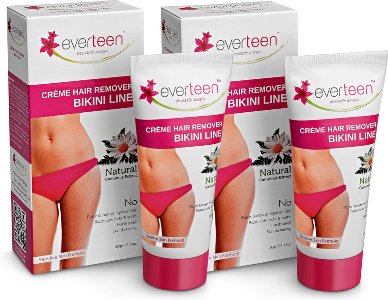 everteen bikini hair remover Cream(100 g, Set of 2)