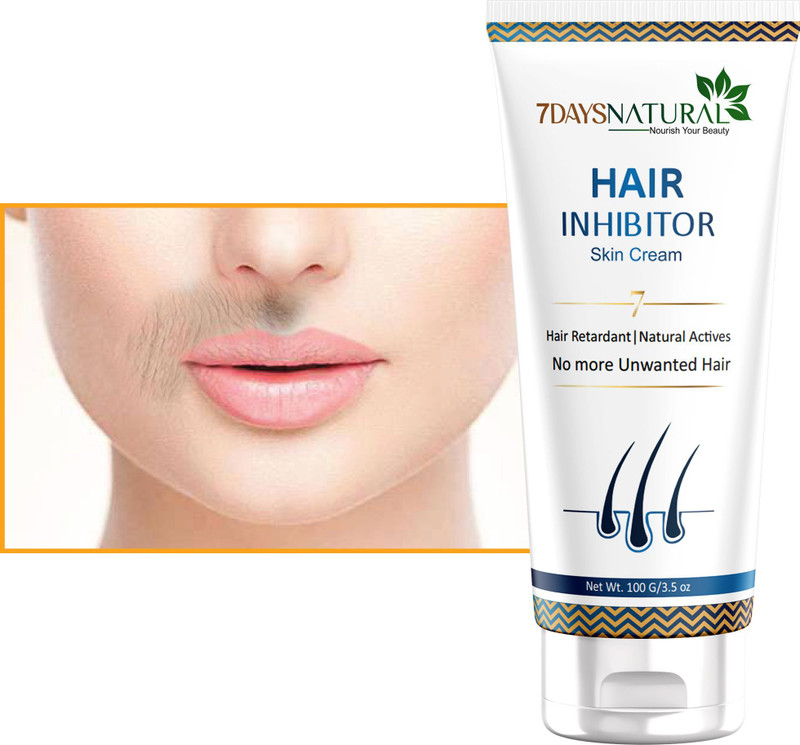 7days natural Hair Inhibitor Permanent Hair Removal Cream for Face & Body unwanted hairs Cream(100 g)