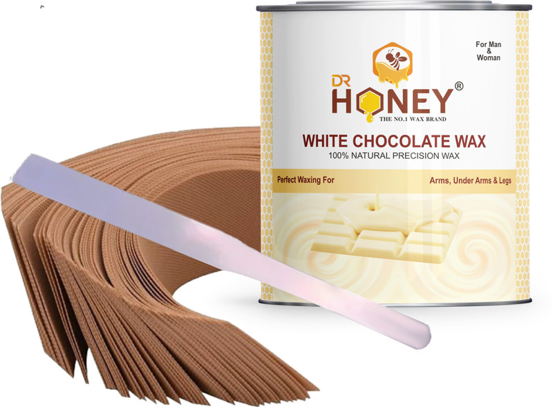 DR.HONEY New white chocolate strips 30 one knife Wax(600 g)