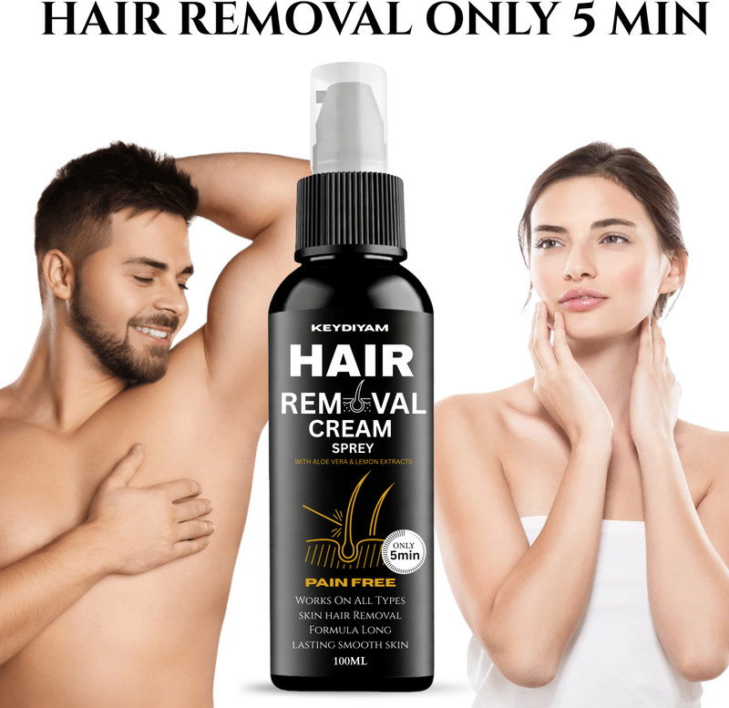 keydiyam Hair remover spary Spray(100 g)