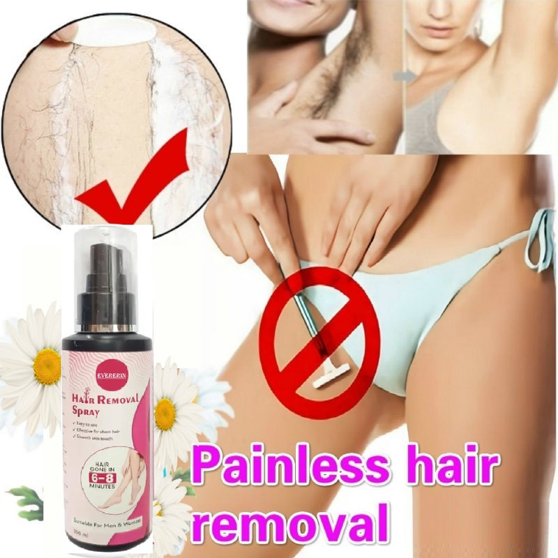 EVERERIN fast and effective hair removal mild and non irritating(100 ml)