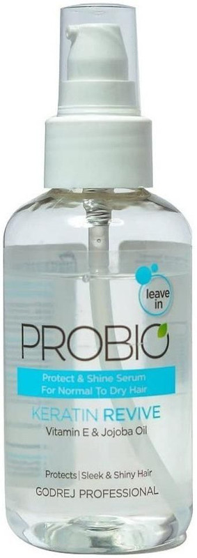 Godrej Professional Keratin Revive Protect Shine Hair Serum for Girl's & Woman's Pack of 1(110 ml)