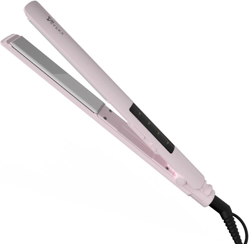 Syska Salon Finish HS6810 Pro Hair Straightener(Pink)