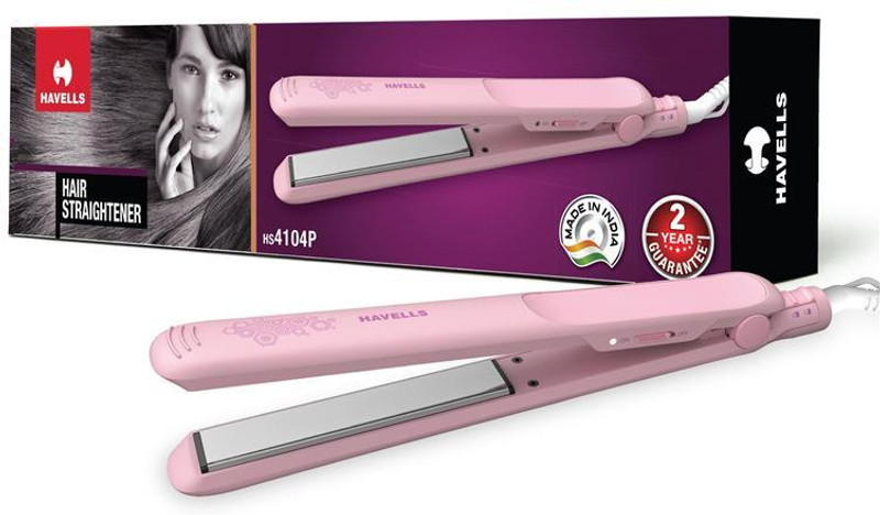 HAVELLS HS 4104 HS4104P Hair Straightener(Pink)