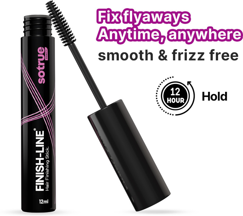 Sotrue Finish Line Hair Finishing Stick For Women | Anti Flyaway for Smooth, Non-Greasy Hair Gel(12 ml)