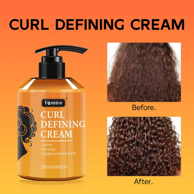Famire Miaofutong Curl Defining Cream for Enhances Wavy Hair and Curly Hair Hair Cream(280 ml)