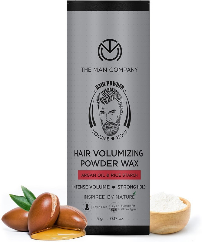 THE MAN COMPANY Hair Volumizing Powder Wax Strong Hold | Matte Finish | Non Greasy Hair Powder (5 g)
