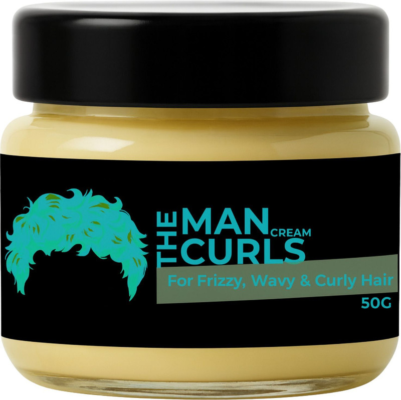 Hegza The Man Curls Cream for Frizzy, Wavy & Curly Hair – Styling Curl Cream For Hair Hair Cream(50 g)