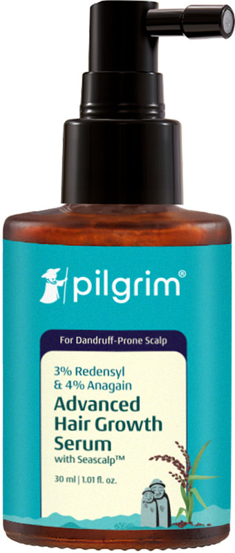 Pilgrim Advanced Hair Growth Serum For Dandruff Prone Scalp For Both Men & Women(30 ml)
