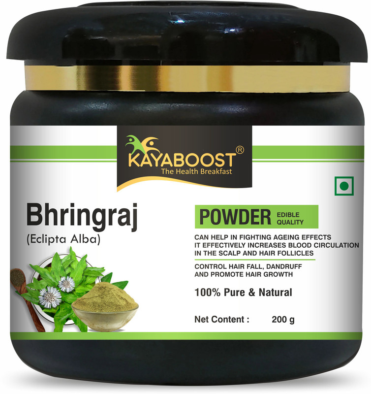 KAYABOOST Natural Bhringraj Powder for hair growth(200 g)